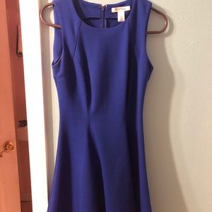 Gently worn royal blue just above the knee dress